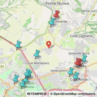 Mappa Via Bartolomeo Zorzi, 00131 Roma RM, Italia (3.35071)