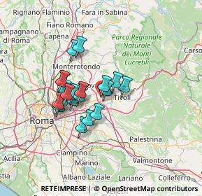 Mappa Via Trilussa, 00011 Tivoli RM, Italia (10.7755)