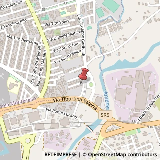 Mappa Via Giuseppe Garibaldi, 218, 00012 Tivoli, Roma (Lazio)