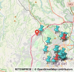 Mappa Via Annie Vivanti, 00135 Roma RM, Italia (5.9665)