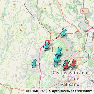 Mappa Via della Lucchina, 00135 Roma RM, Italia (4.204)