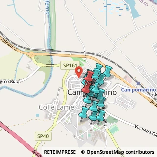 Mappa Via XXV Aprile, 86042 Campomarino CB, Italia (0.3795)