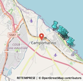 Mappa Via XXV Aprile, 86042 Campomarino CB, Italia (2.07182)