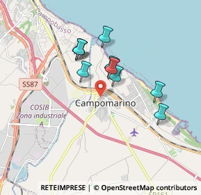 Mappa Via XXV Aprile, 86042 Campomarino CB, Italia (1.48182)