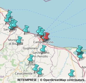 Mappa Via XXV Aprile, 86042 Campomarino CB, Italia (21.0515)