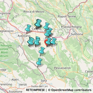 Mappa 67050 Ortucchio AQ, Italia (10.7)