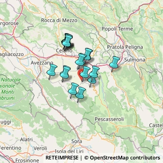 Mappa 67050 Ortucchio AQ, Italia (10.31421)