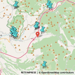 Mappa Via Discesa Empolitana, 00024 Castel Madama RM, Italia (5.65176)