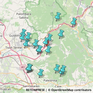 Mappa Via Discesa Empolitana, 00024 Castel Madama RM, Italia (8.6745)