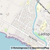 Mapa Ladispoli
