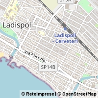 Map Ladispoli
