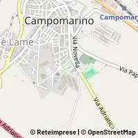 Karte Campomarino
