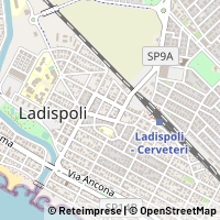 Map Ladispoli