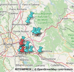 Mappa Viale Nicolò Arnaldi, 00019 Tivoli RM, Italia (14.58533)