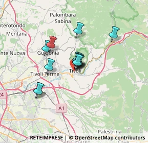 Mappa Viale Nicolò Arnaldi, 00019 Tivoli RM, Italia (4.80385)