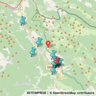 Mappa Contrada Scurgola, 00028 Subiaco RM, Italia (3.94455)