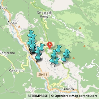 Mappa Contrada Scurgola, 00028 Subiaco RM, Italia (1.62417)
