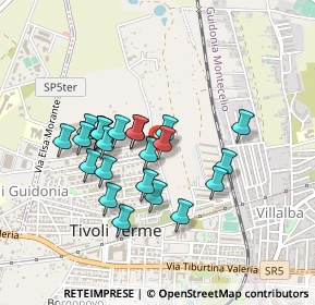 Mappa Strada dei Laghi, 00011 Tivoli RM, Italia (0.38333)