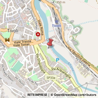 Mappa Piazzale Giuseppe Impastato, 00019 Tivoli RM, Italia, 00019 Tivoli, Roma (Lazio)