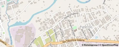Mappa Tivoli