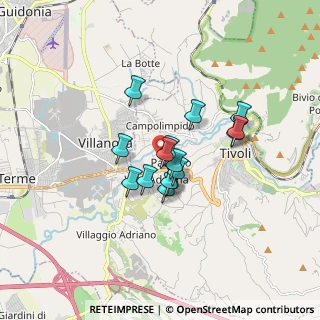 Mappa Via Veneto, 00019 Tivoli RM, Italia (1.24333)
