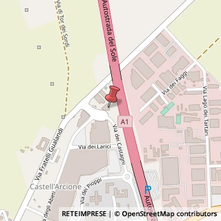 Mappa Via dei Castagni, 9, 00012 Tivoli, Roma (Lazio)