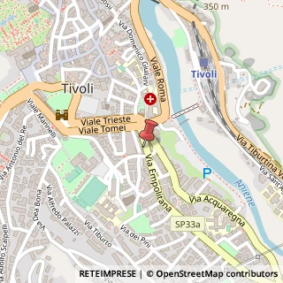 Mappa Via Empolitana, 40, 00019 Tivoli, Roma (Lazio)