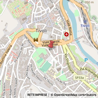 Mappa Via Givseppe Picchioni, 27, 00019 Tivoli, Roma (Lazio)