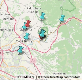 Mappa Viale Tomei, 00019 Tivoli RM, Italia (4.88)