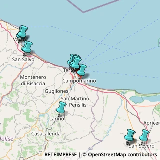 Mappa Contrada Sotto le Case, 86042 Campomarino CB, Italia (20.57368)