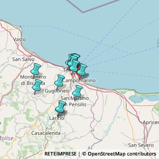 Mappa Contrada Sotto le Case, 86042 Campomarino CB, Italia (10.32714)