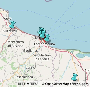 Mappa Contrada Sotto le Case, 86042 Campomarino CB, Italia (23.49308)