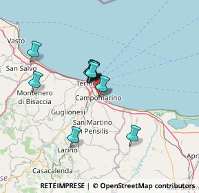Mappa Contrada Sotto le Case, 86042 Campomarino CB, Italia (10.7275)