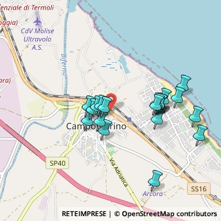 Mappa Contrada Sotto le Case, 86042 Campomarino CB, Italia (0.938)