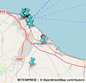 Mappa Contrada Sotto le Case, 86042 Campomarino CB, Italia (4.84182)