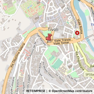 Mappa Piazzale delle Nazioni Unite, 8, 00019 Tivoli, Roma (Lazio)