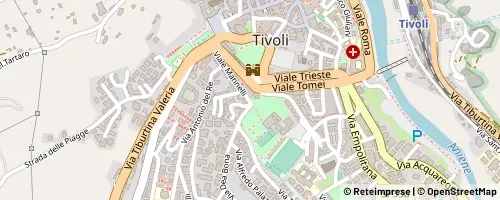 Mappa Tivoli