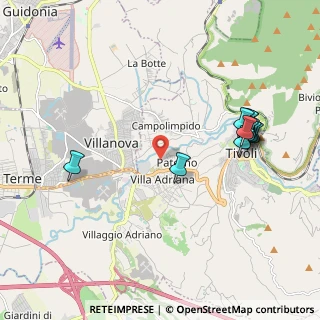 Mappa Via Paternò, 00010 Tivoli RM, Italia (2.26455)