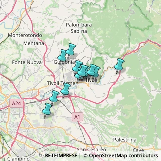 Mappa Via Paternò, 00010 Tivoli RM, Italia (4.45)