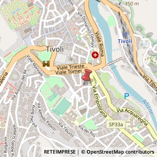 Mappa Via Campo Sportivo, 10, 00019 Tivoli, Roma (Lazio)