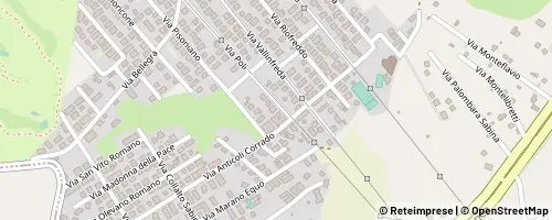 Mappa Guidonia Montecelio