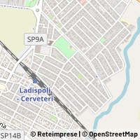 Kartta Ladispoli
