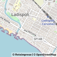 Map Ladispoli