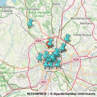 Mappa Via Tuscia, 00191 Roma RM, Italia (5.944)