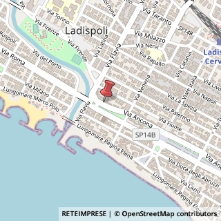 Mappa Via Ancona, 200, 00055 Ladispoli, Roma (Lazio)