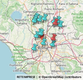 Mappa Via Maffeo Pantaleoni, 00191 Roma RM, Italia (11.1575)