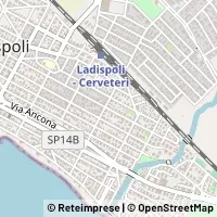 地図 Ladispoli