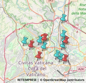 Mappa Via Antonio de Viti de Marco, 00191 Roma RM, Italia (3.54286)