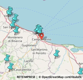 Mappa Via Vincenzo Cuoco, 86042 Campomarino CB, Italia (22.37308)
