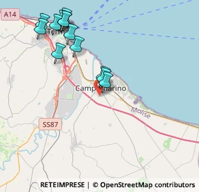 Mappa Via Vincenzo Cuoco, 86042 Campomarino CB, Italia (4.61385)